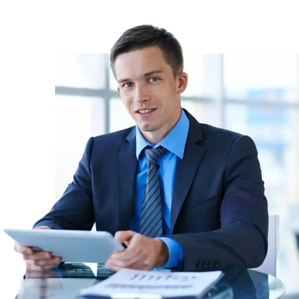 Jax Ridgevale investor using trading platform